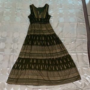 Bohemian maxi dress